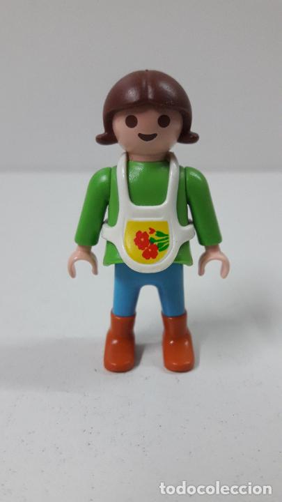 Playmobil: NI&Ntilde;A CON DELANTAL . REALIZADA POR PLAYMOBIL - GEOBRA 1992