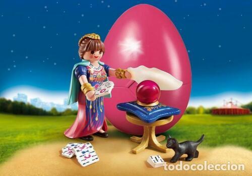 Playmobil: PLAYMOBIL 9417 FIGURA DE MUJER PITONISA / ADIVINA CON BOLA CRISTAL (HUEVO DE PASCUA). NUEVO.