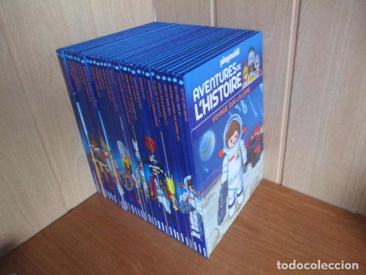 Playmobil: PLAYMOBIL: LOTE DE 32 LIBROS DE LA COLECCION LA GRAN AVENTURA DE LA HISTORIA ( EN FRANCES )