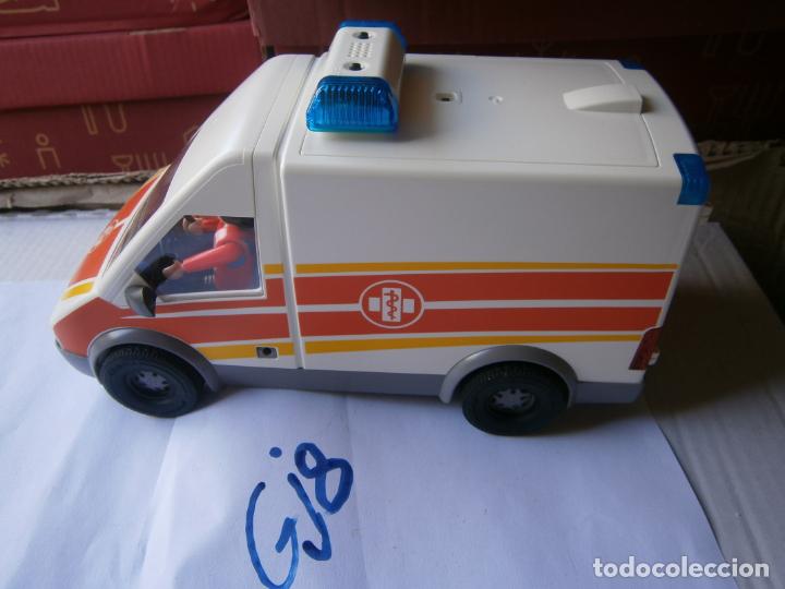 Playmobil: ANTIGUA AMBULANCIA PLAYMOBIL CON FIGURAS Y COMPLEMENTOS