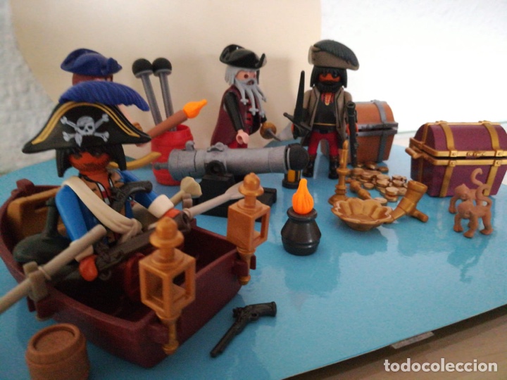 Playmobil: 4 Piratas y complementos - Foto 2