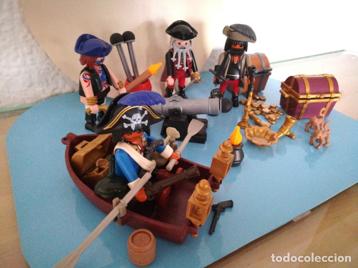 Playmobil: 4 Piratas y complementos - Foto 1