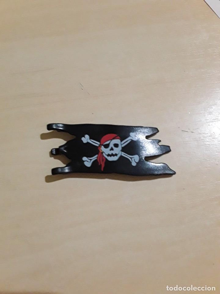 Playmobil: Playmobil bandera negra calavera pirata y tibias barco bote