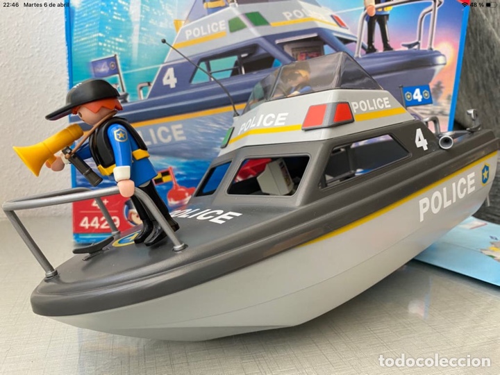 Playmobil: Lancha Policia de Playmobil - Foto 3