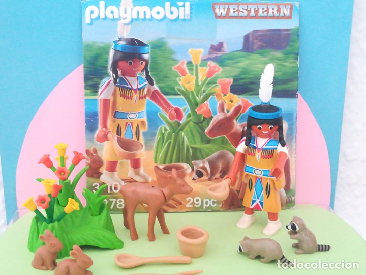 Playmobil: India con animales(completo) + indio extra - Foto 2