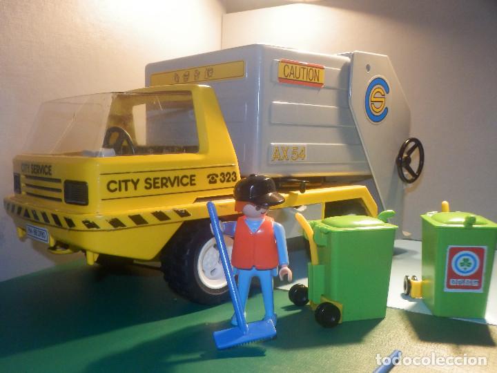 playmobil - camion recogida de cubos de basura - Acheter Playmobil sur  todocoleccion