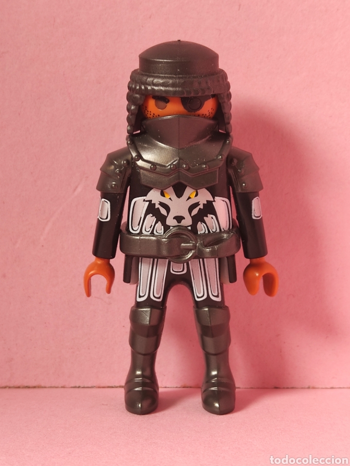 Playmobil: Playmobil. Figura. CABALLERO ORDEN LOBO