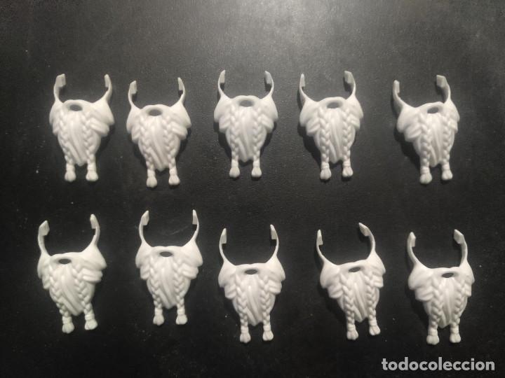 Playmobil: PLAYMOBIL GRUPO DE 10 BARBAS BLANCAS PARA VIKINGOS