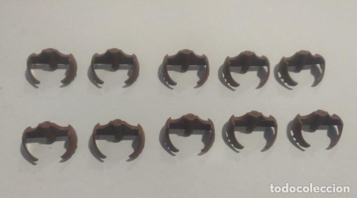 Playmobil: PLAYMOBIL GRUPO DE 10 PATILLAS MARRONES