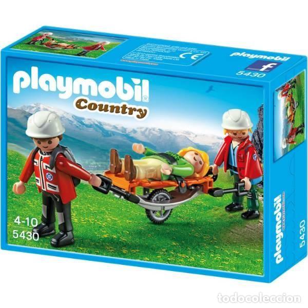 Playmobil: Playmobil 5430 Rescatadores con Camilla (Country)