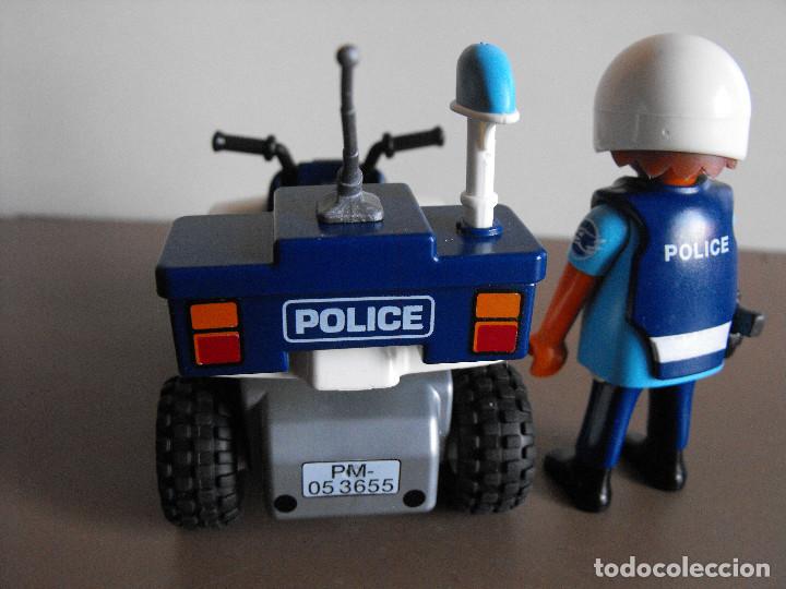 Playmobil: PLAYMOBIL Policia con quad. Ref. 3655. - Foto 3