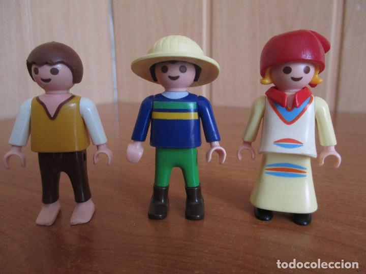Playmobil: PLAYMOBIL: LOTE 3 FIGURAS DE NI&Ntilde;OS