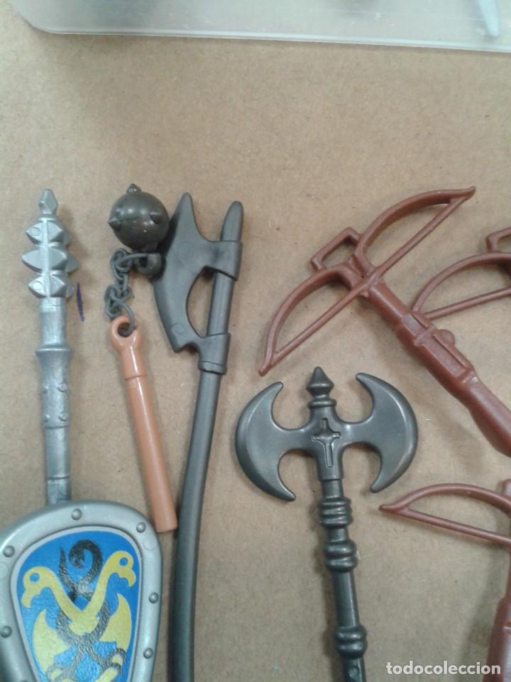 Playmobil: LOTE ARMAS PLAYMOBIL MEDIEVAL - Foto 2