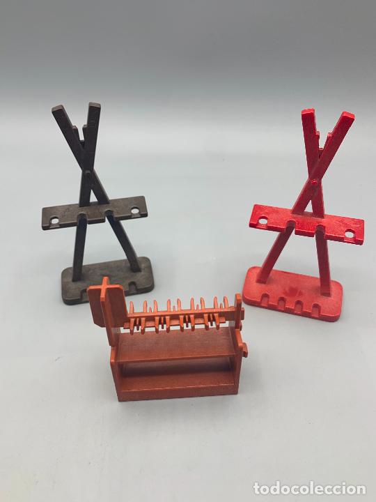 Playmobil: Playmobil lote armeros medievales varios modelos y colores