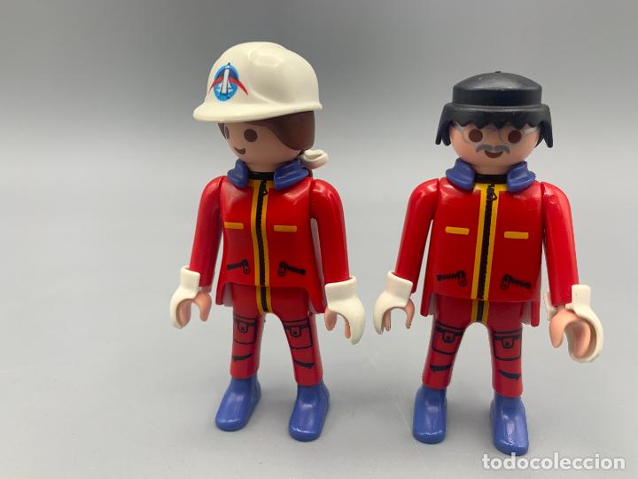 Playmobil: Playmobil lote figura 6195 estaci&oacute;n de lanzamiento espacial