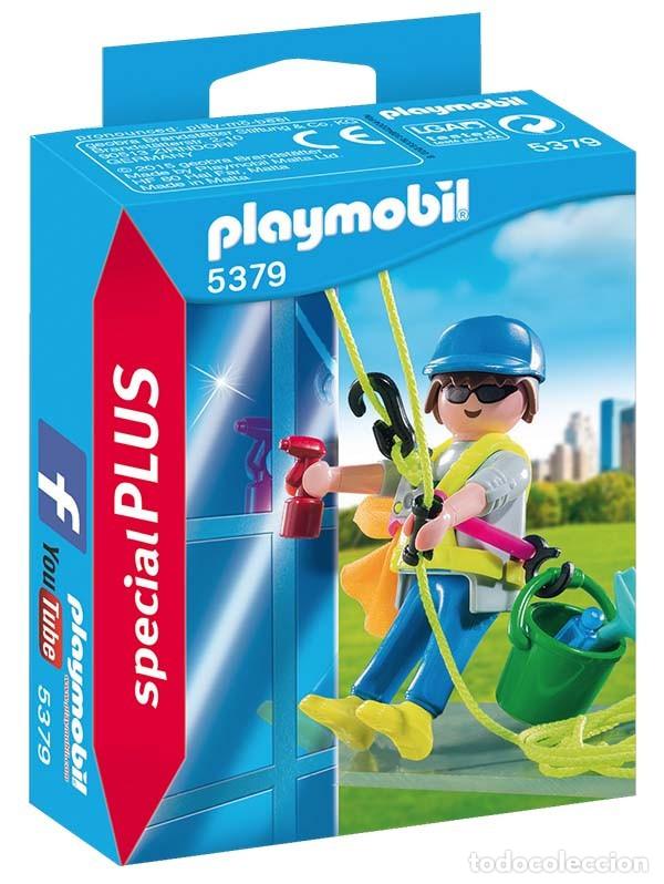 Playmobil: Playmobil 5379 Limpiador de Cristales / Ventanas. NUEVO EN CAJA!!.
