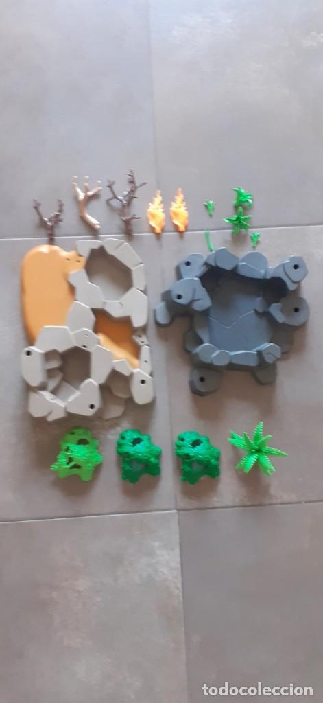 Playmobil: LOTE DESGUACE ROCAS ARBUSTOS VEGETACION PLAYMOBIL.