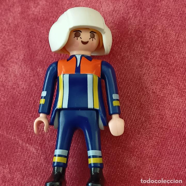 Playmobil: Playmobil mujer bombero 1997 - Foto 1