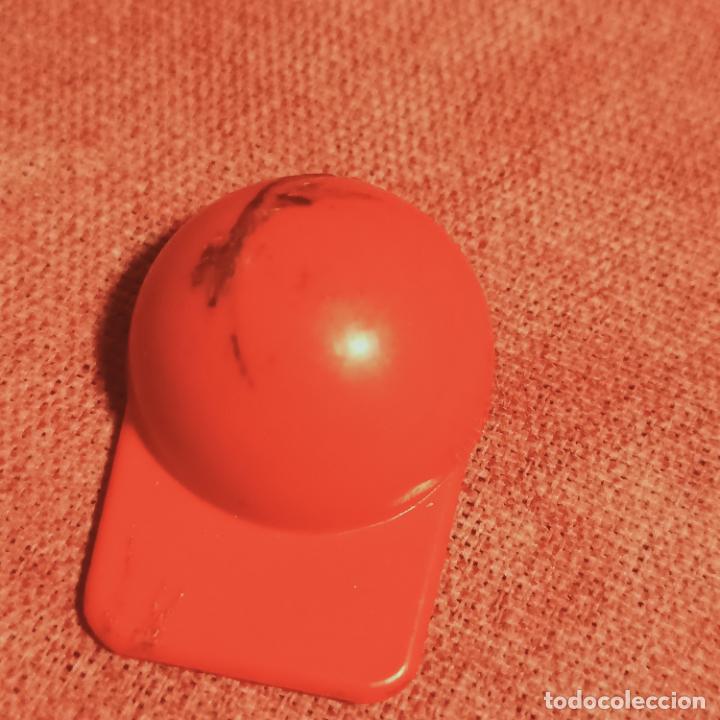Playmobil: Gorro famobil Playmobil gorra piloto mec&aacute;nico gasolinera obrero etc