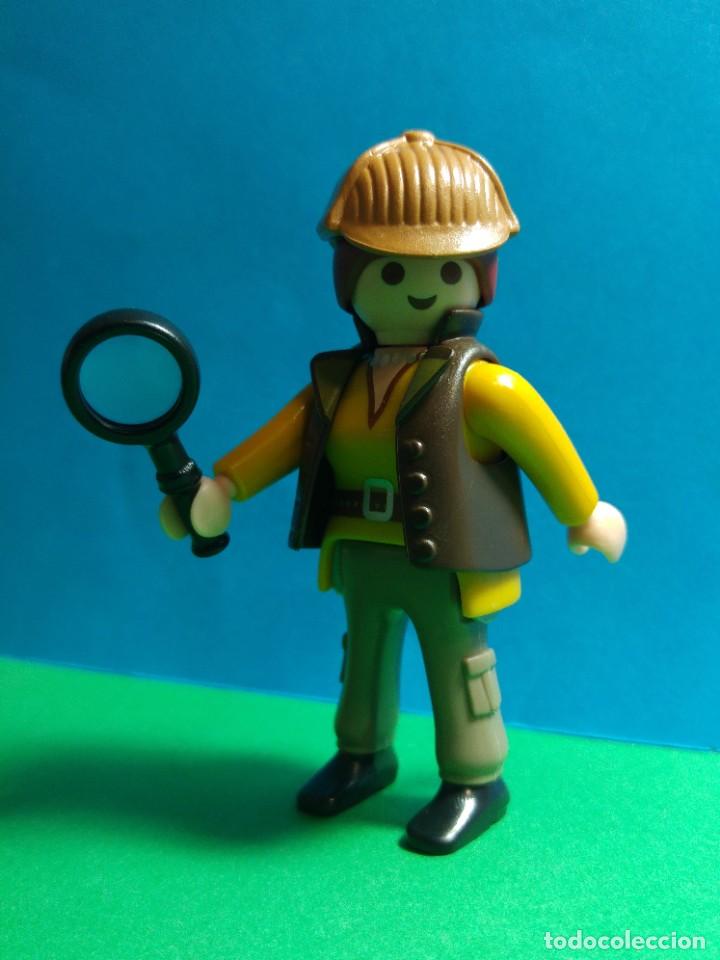 Playmobil: PLAYMOBIL SERIE 16 ROSA. SOBRES SORPRESA. REF 70160 DETECTIVE FIGURA 12