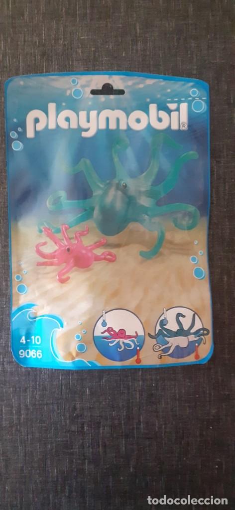 Playmobil: SET BOLSA PLAYMOBIL 9066 PULPOS EN EL MAR. NUEVO
