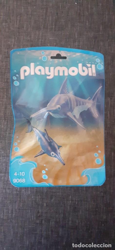 Playmobil: SET BOLSA PLAYMOBIL 9068 PECES ESPADA. NUEVO