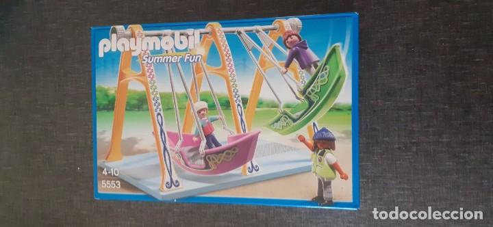 Playmobil: SET PLAYMOBIL SUMMER FUN 5553 GRUPO NI&Ntilde;OS EN COLUMPIO NUEVO