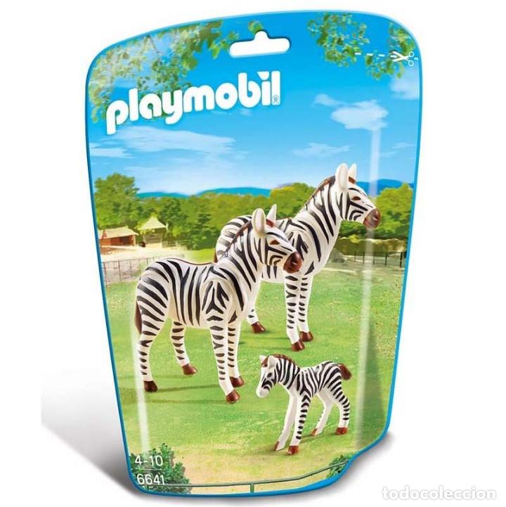 Playmobil: Playmobil 6641 Familia de Cebras. NUEVO EN BOLSA!!.