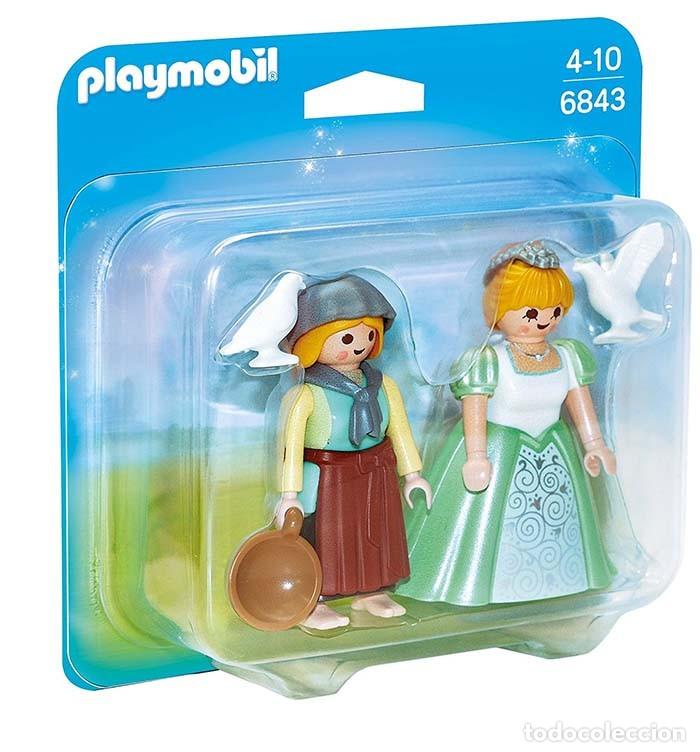 Playmobil: Playmobil 6843 Duo Pack Princesa y Granjera. NUEVO EN BL&Iacute;STER!!.