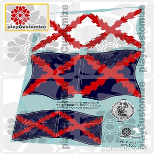 Playmobil: Banderas espa&ntilde;olas/Spanish flags/Spanische flaggen-Playmobil Stickers/Aufkleber
