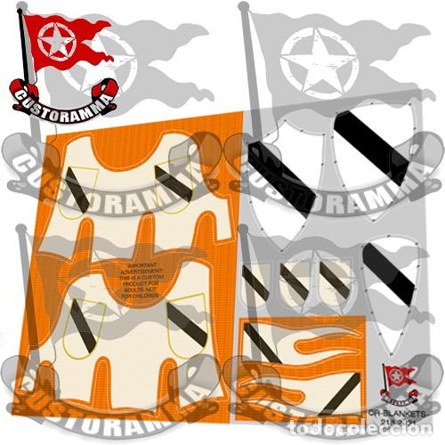 Playmobil: Playmobil: stickers / Aufkleber-gualdrapas / caparisons / Pferdedecken-medieval