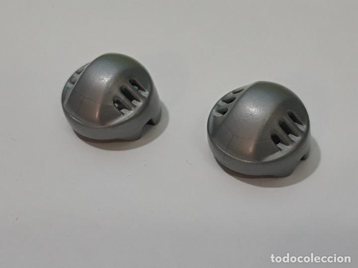 Playmobil: playmobil lote 2 cascos hockey, esqu&iacute;, deportes, city