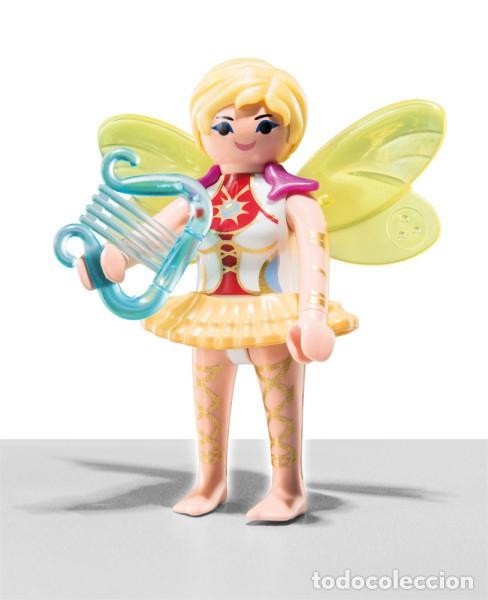 Playmobil: Playmobil 5459 Figura de Hada Mariposa con Arpa. FIGURA SUELTA, YA MONTADA!!.