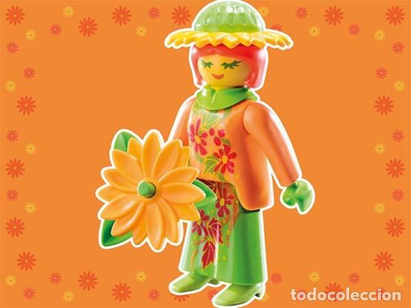 Playmobil: Playmobil 9147 Figura Se&ntilde;orita Girasol. FIGURA SUELTA, YA MONTADA!!.