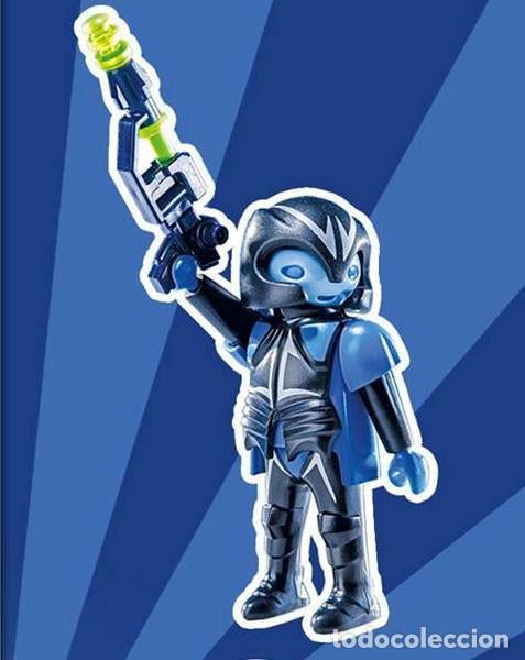 Playmobil: Playmobil 9241 Figura de Alien&iacute;gena con Arma. FIGURA SUELTA, YA MONTADA!!.