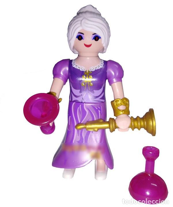 Playmobil: Playmobil 9333 Figura de Dama / Princesa Alquimista. FIGURA SUELTA, YA MONTADA!!.
