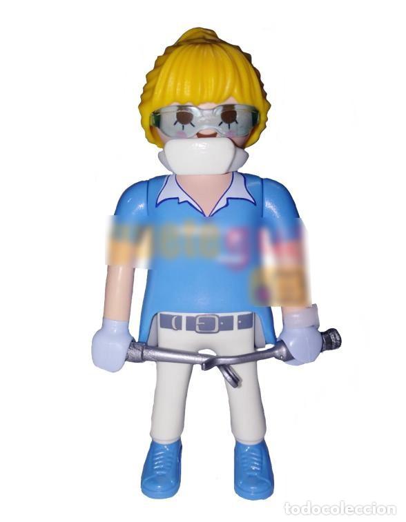 Playmobil: Playmobil 9444 Figura de Chica Dentista. FIGURA SUELTA, YA MONTADA!!.