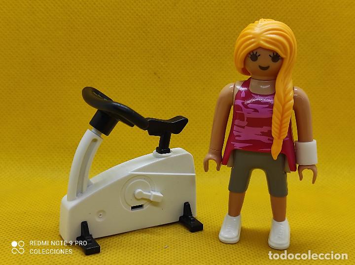 Playmobil: Playmobil Chica con bicicleta est&aacute;tica - Foto 5