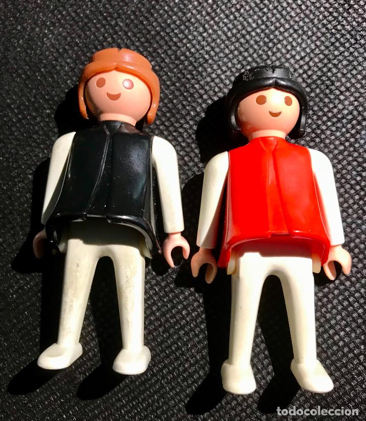 Playmobil: DOS MU&Ntilde;ECOS CLICS FAMOBIL PLAYMOBIL GEOBRA 1974