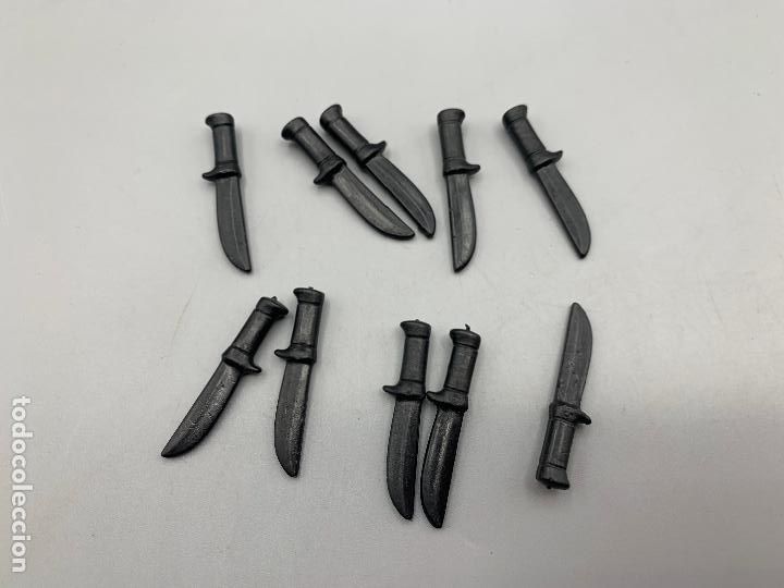 Playmobil: Playmobil cuchillos negros Caballero vikingos medievales