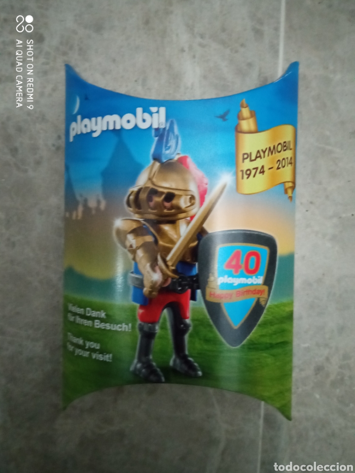 Playmobil: PLAYMOBIL EXCLUSIVO CABALLERO 40 ANIVERSARIO PCC PRECINTADO A ESTRENAR