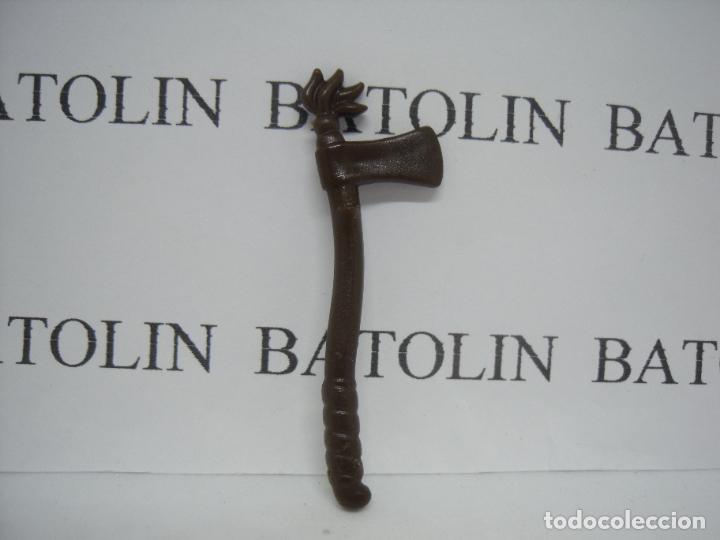 Playmobil: PLAYMOBIL HACHA INDIOS OESTE ARMAS - Foto 1