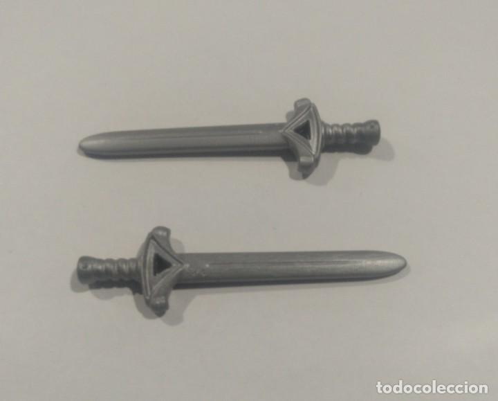 Playmobil: PLAYMOBIL PAREJA ESPADAS MEDIEVALES PLATA - 21/10/21