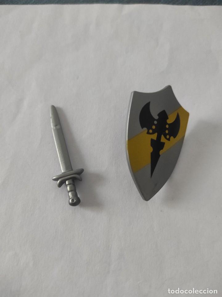 Playmobil: Playmobil lote espada escudo 5168 40 aniversario
