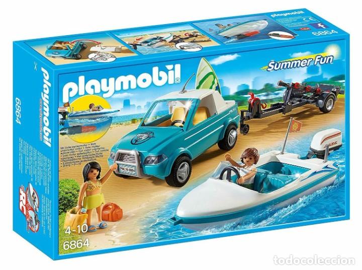 Lírico televisor Calma playmobil summer fun pick up con lancha nuevo p - Comprar Playmobil de  segunda mano en todocoleccion - 297554863
