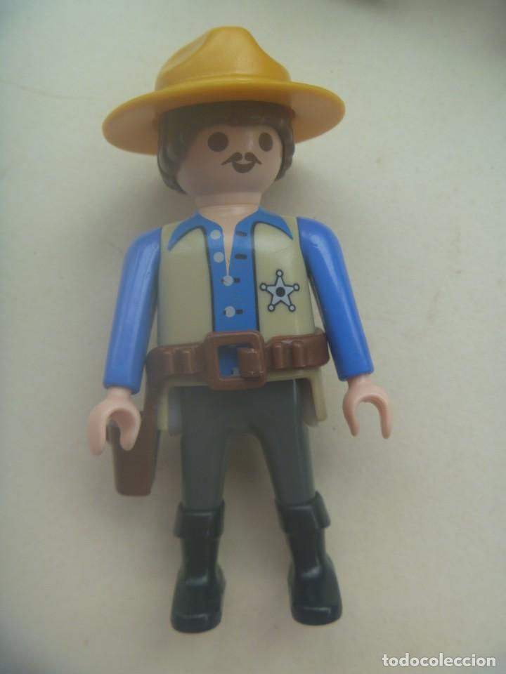 Playmobil: FIGURA DE PLAYMOBIL DE 1993 : SHERIFF - Foto 1
