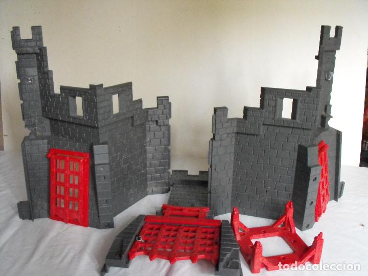 Playmobil: PLAYMOBIL. Piezas de muralla de castillo medieval. De la ref. 5489. - Foto 1