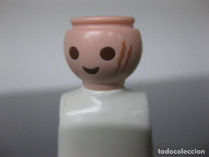Playmobil: PLAYMOBIL CABEZA EXPRESIVA RECAMBIO CICATRIZ MALOTE HEA2