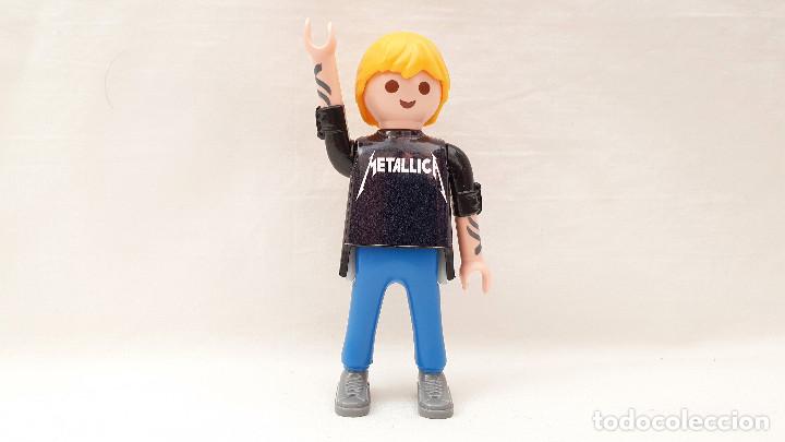 Playmobil: Playmobil Metallica Rockero Grupo de Rock Concierto Festival escenario 5602 estrellas