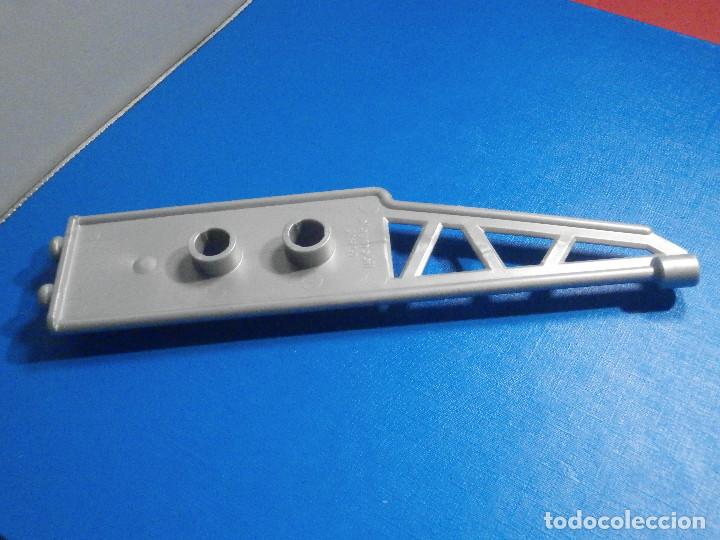 Playmobil: Pieza Playmobil estructura gris - Pieza edificio - Construcci&oacute;n - A determinar 15,5 x 3,5 cm - Foto 1